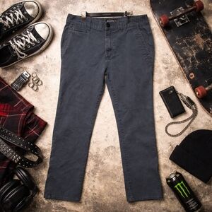 Quiksilver Mens Blue Skate Jeans Size 31 Straight Leg Y2K